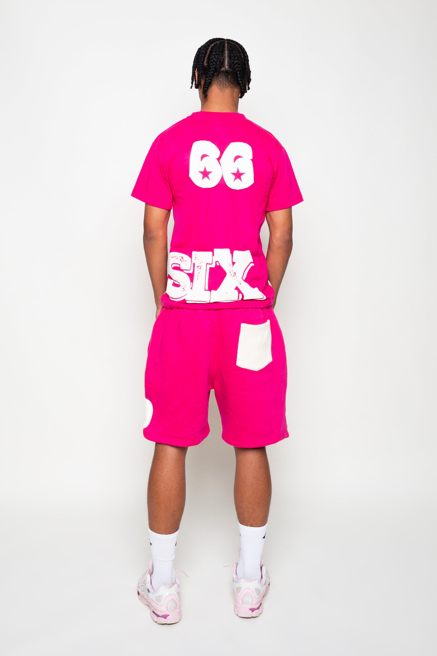 6ixty6ix Pink Shorts