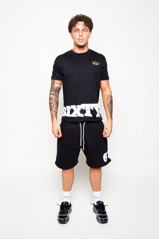 6ixty6ix Black Shorts