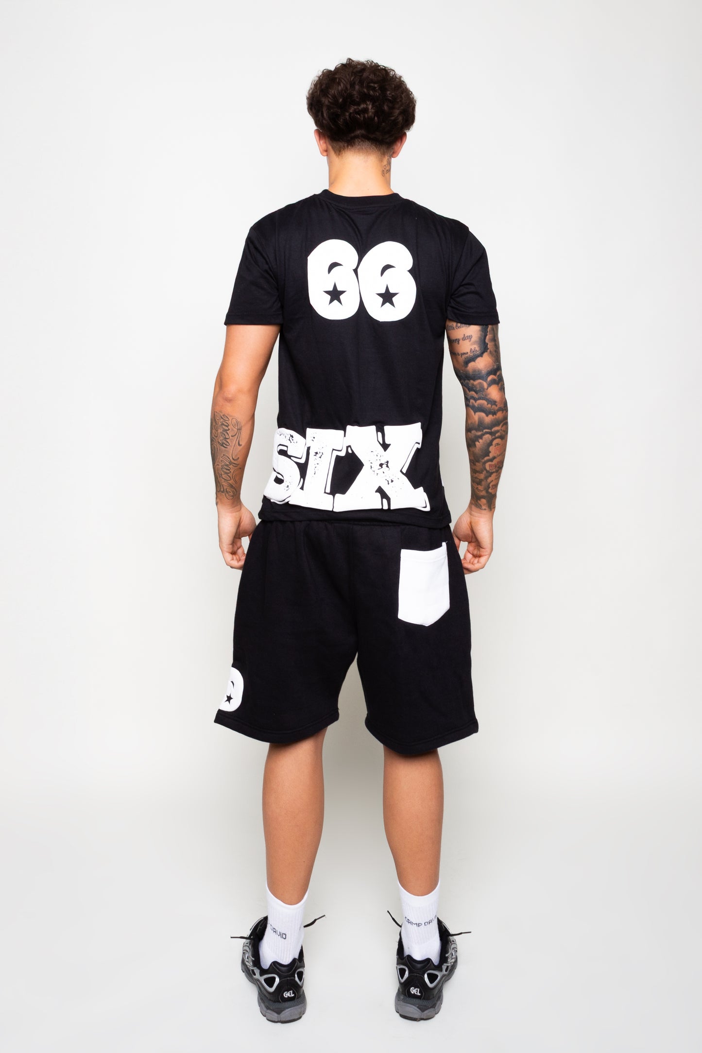 6ixty6ix Black Shorts